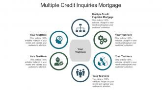 Multiple credit inquiries mortgage ppt powerpoint presentation infographic template outline cpb