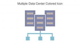 Multiple Data Center Colored Icon In Powerpoint Pptx Png And Editable Eps Format