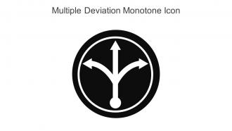 Multiple Deviation Monotone Icon In Powerpoint Pptx Png And Editable Eps Format