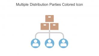 Multiple Distribution Parties Colored Icon In Powerpoint Pptx Png And Editable Eps Format
