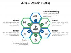 Multiple domain hosting ppt powerpoint presentation pictures background image cpb