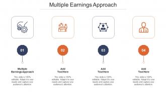Multiple Earnings Approach Ppt Powerpoint Presentation Infographic Cpb