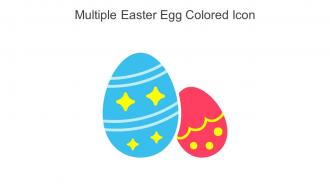 Multiple Easter Egg Colored Icon In Powerpoint Pptx Png And Editable Eps Format