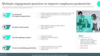Multiple Engagement Practices General Administration Of Healthcare System