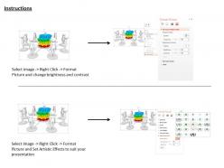 Multiple gears for process control ppt graphics icons