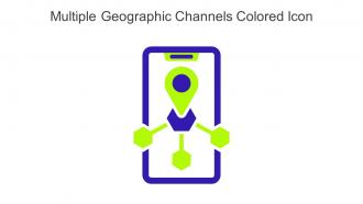 Multiple Geographic Channels Colored Icon In Powerpoint Pptx Png And Editable Eps Format