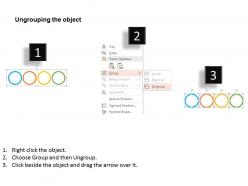 Multiple idea and option diagram flat powerpoint design