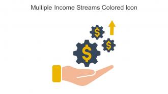 Multiple Income Streams Colored Icon In Powerpoint Pptx Png And Editable Eps Format