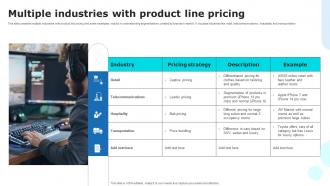 Multiple Industries With Product Line Pricing