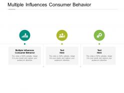 Multiple influences consumer behavior ppt powerpoint presentation file cpb