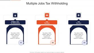 Multiple Jobs Tax Withholding In Powerpoint And Google Slides Cpb