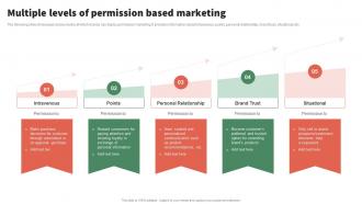 Multiple Levels Of Permission Based Implementing Seth Permission Marketing Campaigns MKT SS V