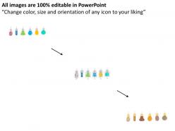 9869159 style variety 3 idea-bulb 6 piece powerpoint presentation diagram infographic slide