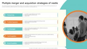 Multiple Merger And Acquisition Strategic Management Report Of Consumer MKT SS V