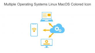 Multiple Operating Systems Linux Macos Colored Icon In Powerpoint Pptx Png And Editable Eps Format