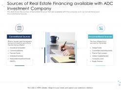 Multiple Options For Real Estate Finance With Growth Drivers Sources Of Real Estate