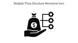 Multiple Price Structure Monotone Icon In Powerpoint Pptx Png And Editable Eps Format