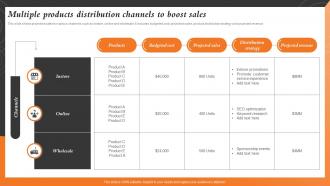 Multiple Products Distribution Channels To Sales And Marketing Alignment For Business Strategy SS V