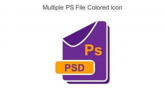 Multiple PS File Colored Icon In Powerpoint Pptx Png And Editable Eps Format