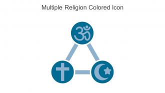 Multiple Religion Colored Icon In Powerpoint Pptx Png And Editable Eps Format