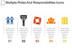 Multiple Roles And Responsibilities Icons Ppt Example File