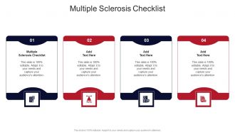Multiple Sclerosis Checklist In Powerpoint And Google Slides Cpb
