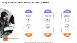 Multiple Services And Amenities Of Travel Developing Actionable Advertising Strategy SS V