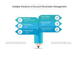 Multiple solutions of account receivable management