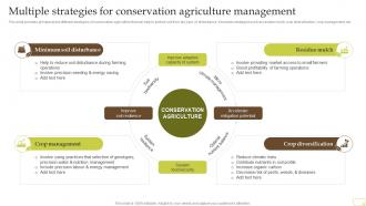 Multiple Strategies For Conservation Agriculture Management Complete Guide Of Sustainable Agriculture