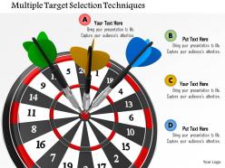 Multiple target selection techniques image graphics for powerpoint