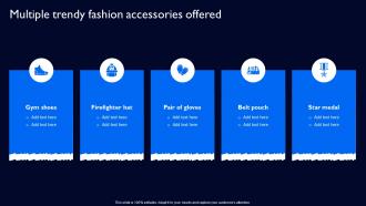 Multiple Trendy Fashion Accessories Offered Complete Guide To Launch Strategy SS V