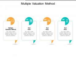 Multiple valuation method ppt powerpoint presentation outline introduction cpb