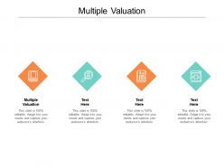Multiple valuation ppt powerpoint presentation show guide cpb