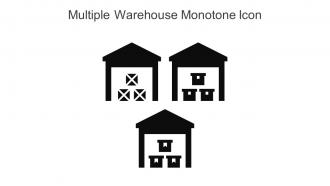 Multiple Warehouse Monotone Icon In Powerpoint Pptx Png And Editable Eps Format
