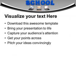 Multiple wired to school children powerpoint templates ppt themes and graphics 0213