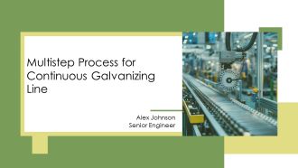 Multistep Process For Continuous Galvanizing Line PPT Structure AT