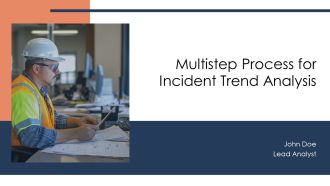 Multistep Process For Incident Trend Analysis PPT Sample AT
