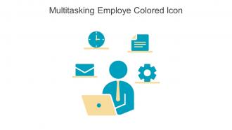 Multitasking Employe Colored Icon In Powerpoint Pptx Png And Editable Eps Format
