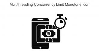Multithreading Concurrency Limit Monotone Icon In Powerpoint Pptx Png And Editable Eps Format