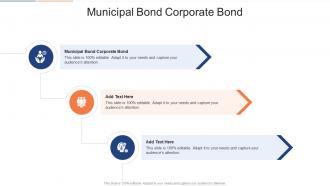 Municipal Bond Corporate Bond In Powerpoint And Google Slides Cpb