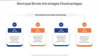 Municipal Bonds Advantages Disadvantages In Powerpoint And Google Slides Cpb
