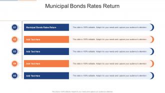 Municipal Bonds Rates Return In Powerpoint And Google Slides Cpb