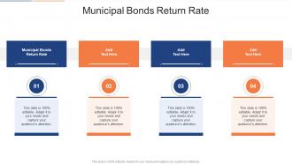 Municipal Bonds Return Rate In Powerpoint And Google Slides Cpb