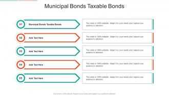 Municipal Bonds Taxable Bonds In Powerpoint And Google Slides Cpb
