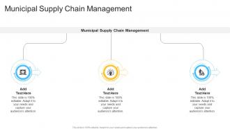 Municipal Supply Chain Management In Powerpoint And Google Slides Cpb