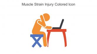 Muscle Strain Injury Colored Icon In Powerpoint Pptx Png And Editable Eps Format
