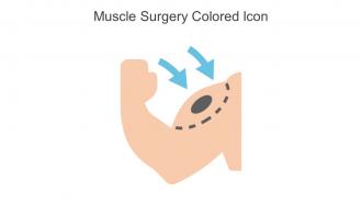 Muscle Surgery Colored Icon In Powerpoint Pptx Png And Editable Eps Format