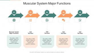 Muscular System Major Functions In Powerpoint And Google Slides Cpb