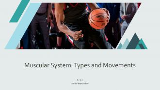 Muscular System Types And Movements PPT Slides AT
