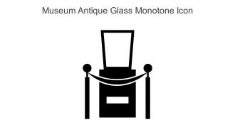 Museum Antique Glass Monotone Icon In Powerpoint Pptx Png And Editable Eps Format